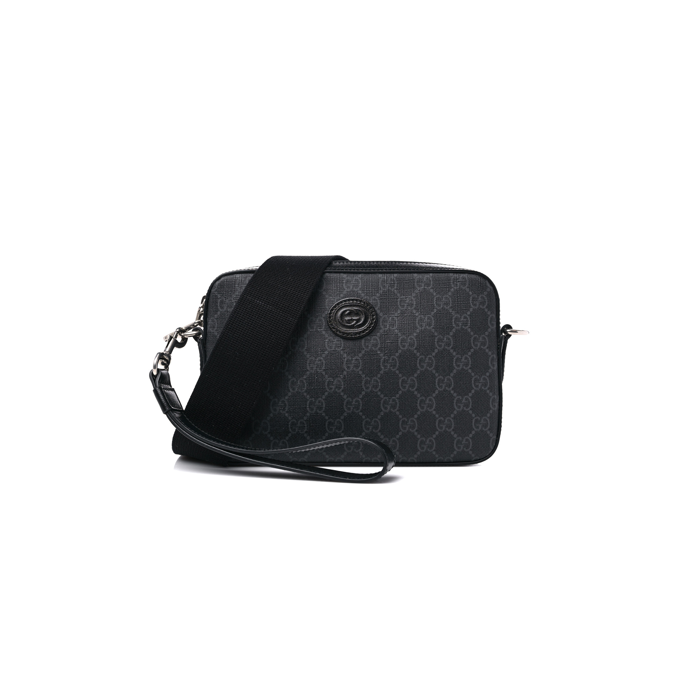 GUCCI SHOULDER BAG WITH INTERLOCKING&G 703468 (24.5*16*4.5cm)